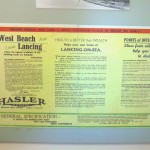 Advertisement for the sale of West Beach homes circa 1930 for the company Hasler Estates.